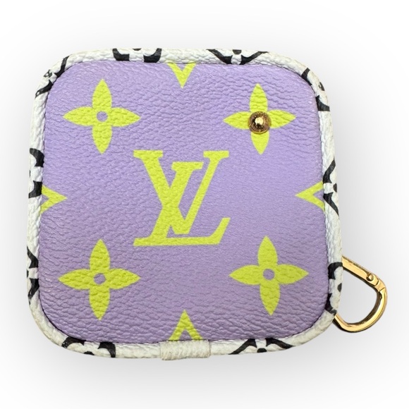 LOUIS VUITTON Monogram Giant Porte Monet Cube Coin Purse / Keychain - Picture 4 of 14